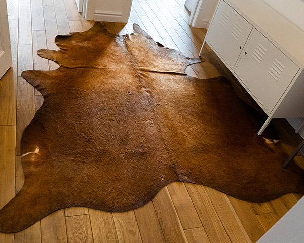 Leather Hide and Sheepskin Rugs